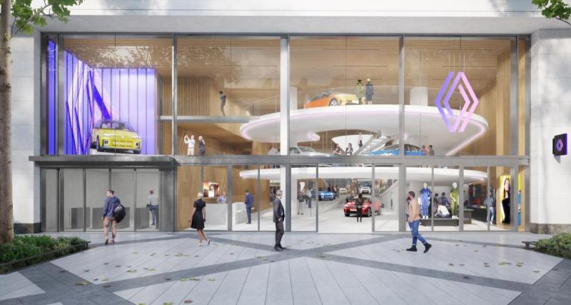  - Renault dévoile sa nouvelle vitrine sur les Champs-Élysées, le Défilé