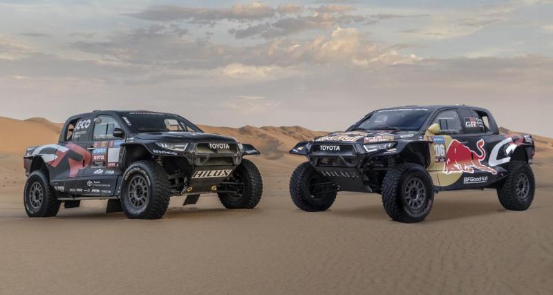  - Dakar - Le nouveau Toyota Hilux dévoilé en plusieurs coloris