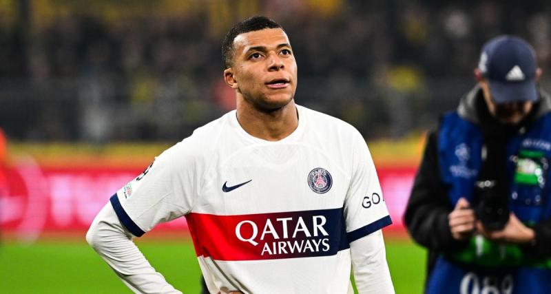  - PSG : la colère de Mbappé à la fin du match contre Dortmund en vidéo