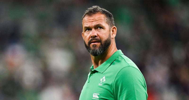  - Irlande : Andy Farrell prolongé à la tête du XV du Trèfle 