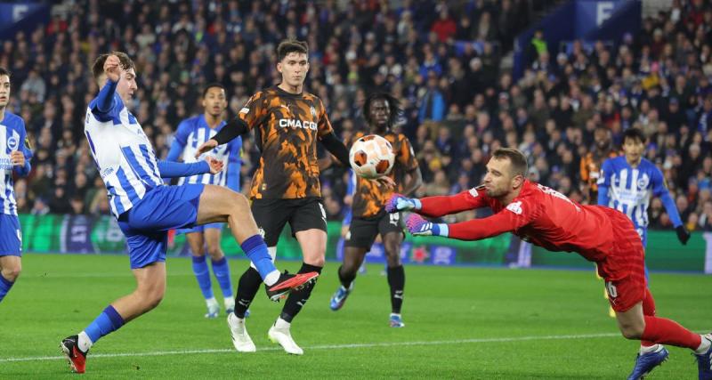  - L'OM assure pour le moment l'essentiel contre Brighton !