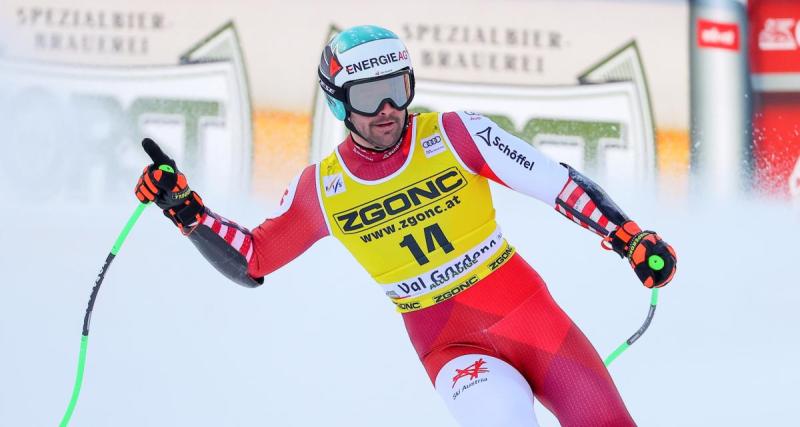  - Val Gardena : Kriechmayr remporte le premier Super-G de la saison, Sarrazin au pied au podium