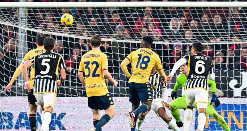  - Freinée par le Genoa, la Juventus laisse l'occasion à l'Inter de s'échapper