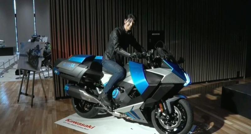  - Kawasaki dévoile sa moto à hydrogène 
