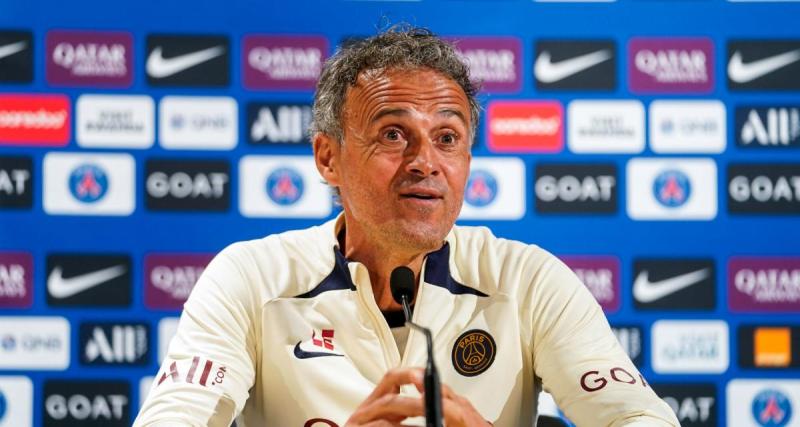  - PSG : Luis Enrique s'explique sur Mbappé en 9 et encense Vitinha
