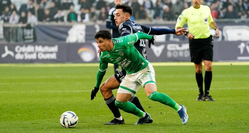  - Bordeaux et l'ASSE bons amis à la pause d'un match haché