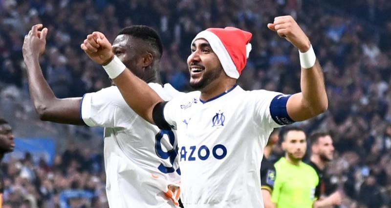  - OM - Clermont : Payet en mode Père Noël dans les tribunes