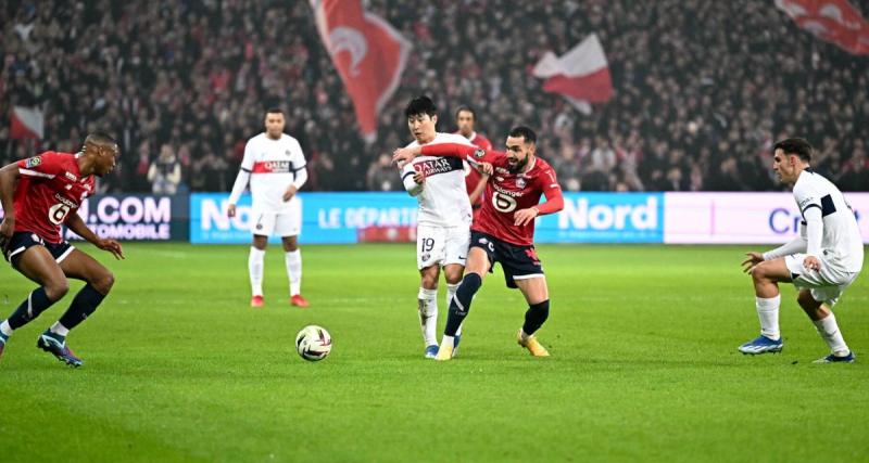  - LOSC – PSG : score de parité à la pause 