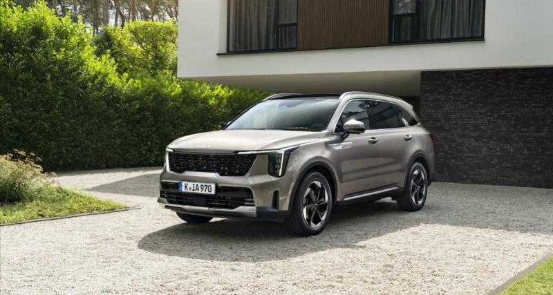  - Kia Sorento restylé : le SUV hybride rechargeable de retour en Europe