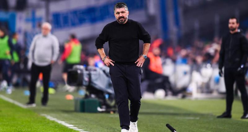  - OM : Gattuso annonce trois absents pour Montpellier et a fait sa liste au "Père Noël Longoria" pour le Mercato