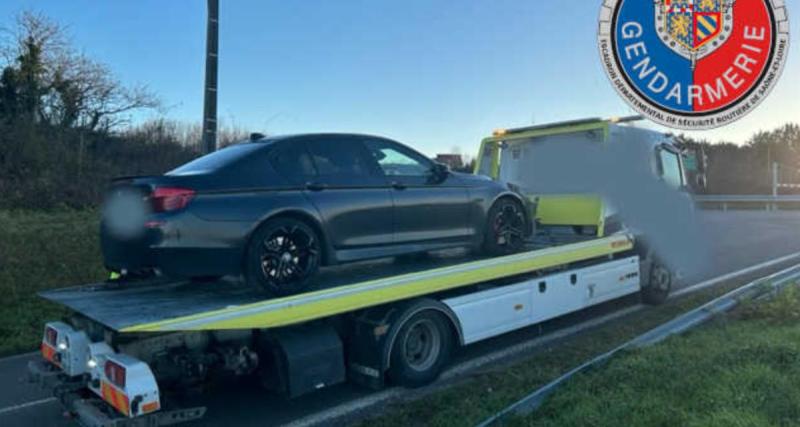  - À 213 km/h au lieu de 110, il voit sa BMW embarquée à la fourrière dans la foulée