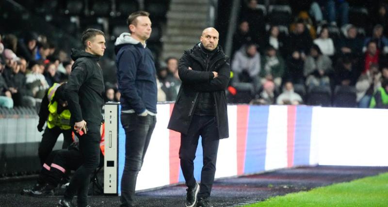  - Angers – Guingamp : Alexandre Dujeux félicite son groupe, Stéphane Dumont frustré