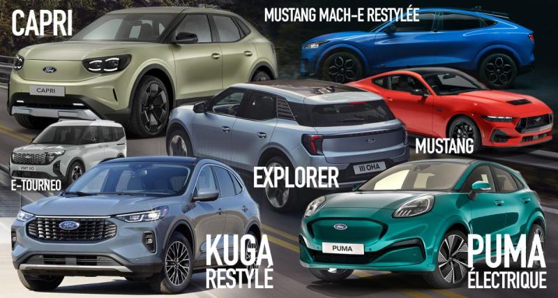  - Futures Ford : toutes les nouveautés attendues en 2024