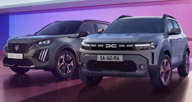  - Dacia Duster vs Peugeot 2008 : deux stars européennes bientôt sur le ring