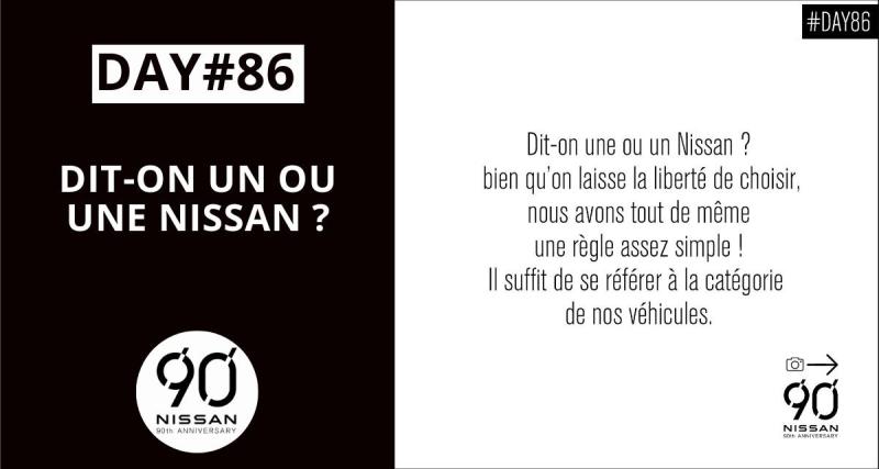  - Dit-on un ou une Nissan ?