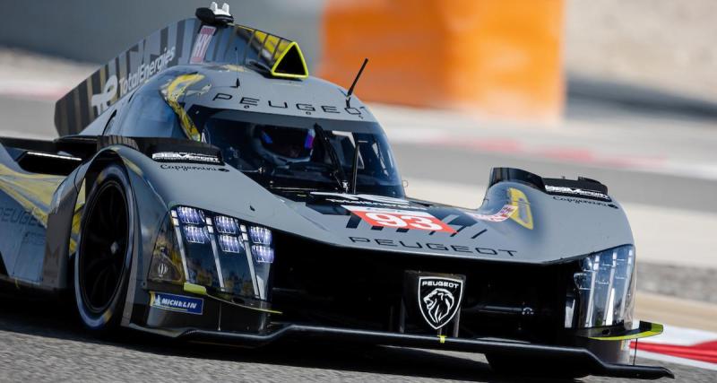  - La Peugeot 9x8 avec aileron "débusquée" au Paul Ricard