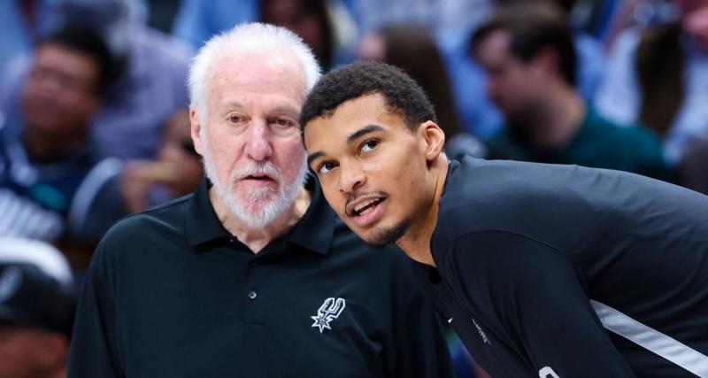  - San Antonio : la colère de Popovich après la blessure de Wembanyama à cause d'un employé 