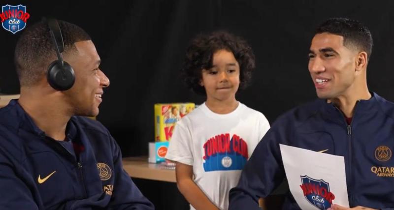  - PSG : le nouveau jeu hilarant de Mbappé et Hakimi