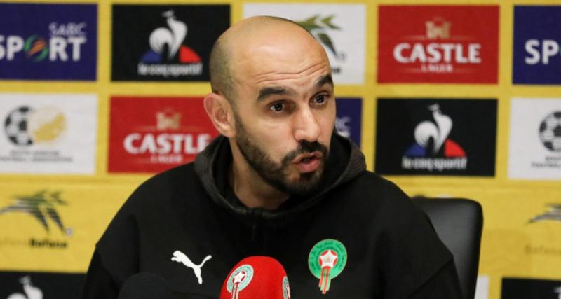  - Maroc : Regragui explique son choix osé avec Boufal et Mazraoui