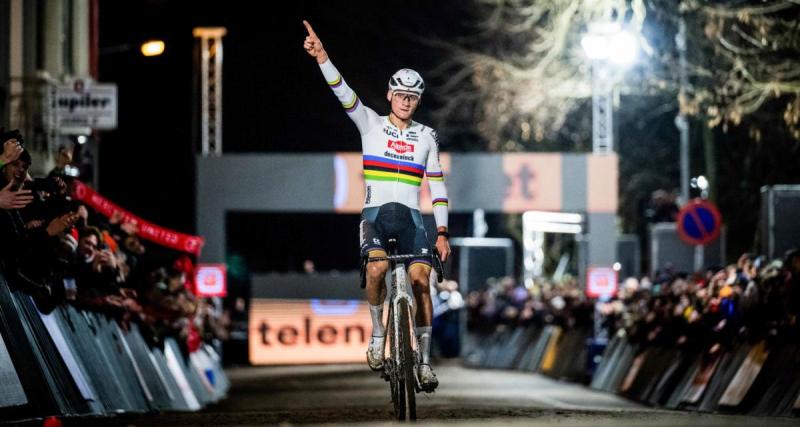  - Cyclo-cross : "Une soirée vraiment cool", Mathieu van der Poel après une nouvelle démonstration à Diegem