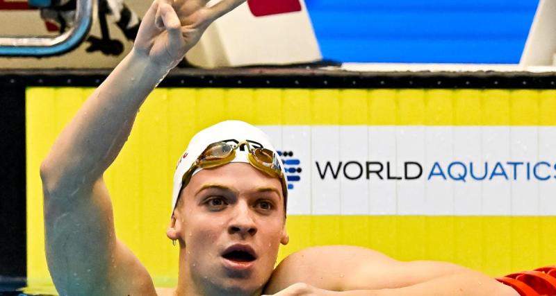  - Natation : impressionné par sa progression, l’entraîneur de Léon Marchand en demande plus