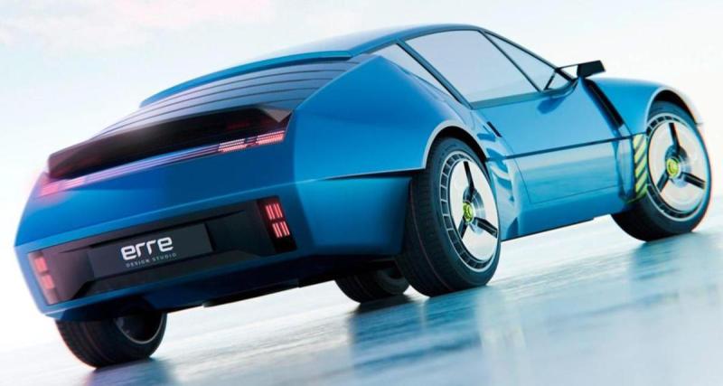  - Un studio de design italien réinterprète magistralement l’Alpine A310