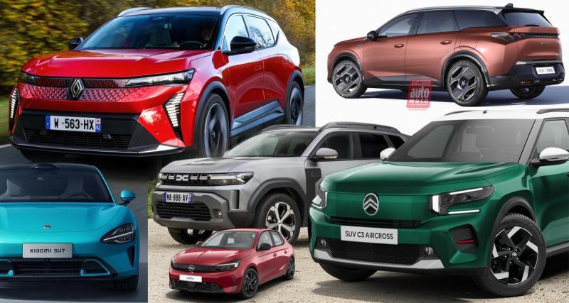  - Dacia Duster, Peugeot 5008, Skoda Octavia restylée... les nouveautés et scoops de la semaine