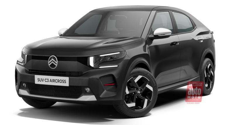  - Futur SUV coupé Citroën C3 Aircross (2025) : un costume taillé pour l’Europe ?