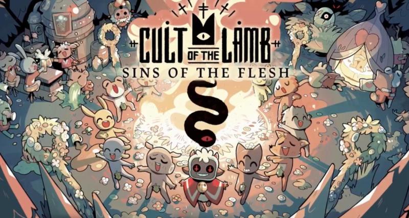  - The Cult of the Lamb : Une nouvelle mise à jour arrive avec du caca arc-en-ciel et de nouvelles armes 