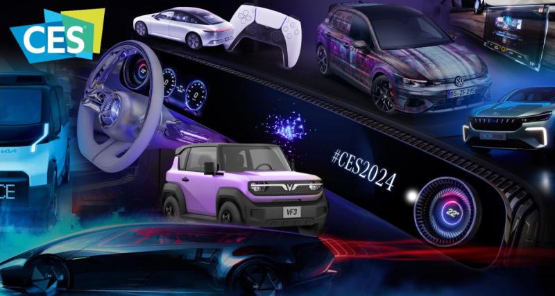  - CES 2024 : toutes les nouveautés automobiles présentées au salon de la tech