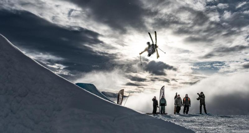  - Les spectaculaires images de la première manche de la coupe d'Europe de Big Air