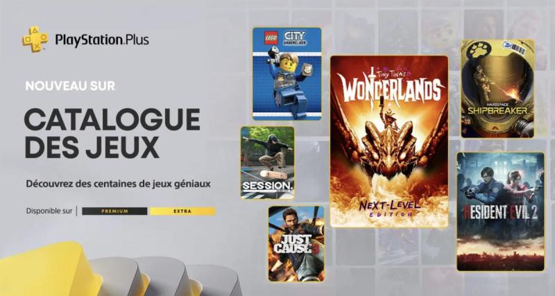  - Les jeux du Playstation Plus Extra du mois de janvier sont sortis, et il y a du lourd ! 