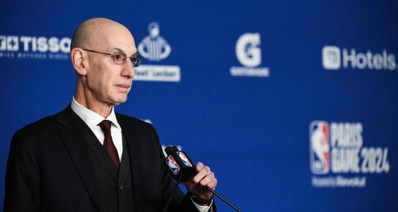  - NBA : deux matches au programme en 2025, dans un nouveau stade ? L’annonce forte d’Adam Silver !