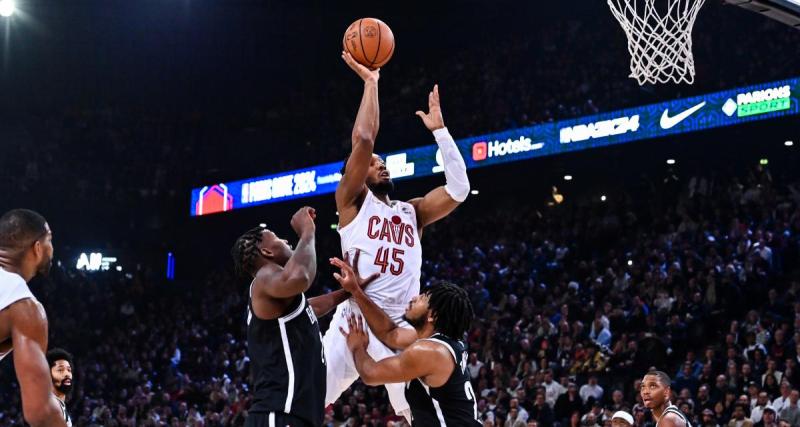  - NBA Paris Game : avec un énorme Mitchell, Cleveland l’emporte face à Brooklyn