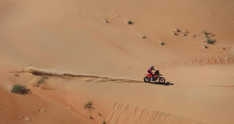  - Dakar - Van Beveren revient fort sur les leaders après l’étape marathon, le classement moto