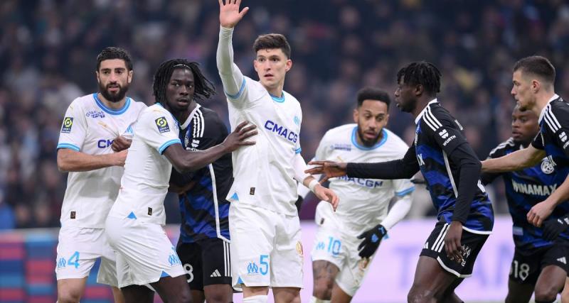  - L'OM fait le boulot contre Strasbourg à la pause !