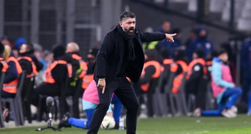  - OM : "C'est de ma faute", le mea culpa de Gattuso après le nul contre Strasbourg 