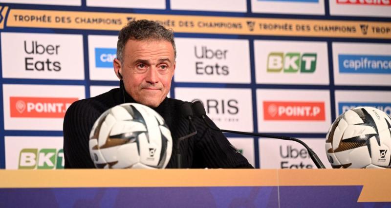  - PSG : les compliments appuyés de Luis Enrique pour un de ses milieux, moins bien en ce moment