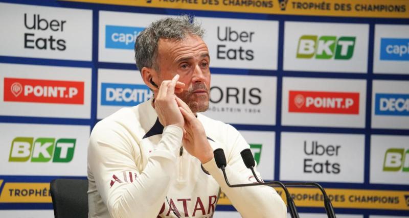  - PSG : la compo de Luis Enrique pour Lens a fuité