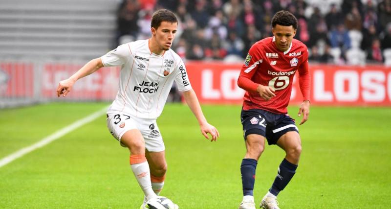  - À la pause, Lille prend les devants face à Lorient 