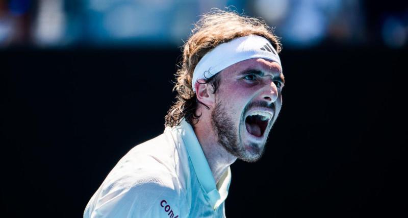  - Open d'Australie : le point tout simplement incroyable de Tsitsipas dans le camp adverse, son adversaire choqué