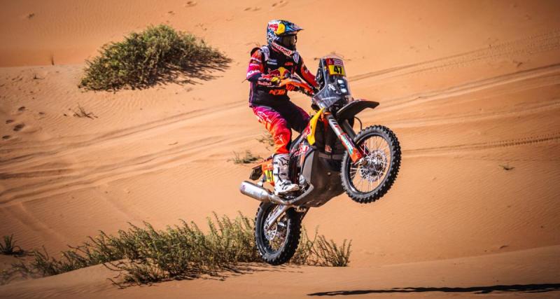  - Dakar - Van Beveren se remet en selle derrière deux frères, le classement moto