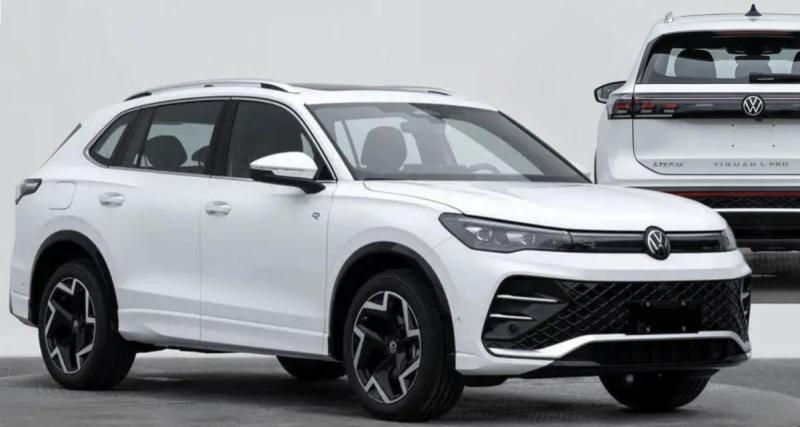 - SCOOP Volkswagen Tayron (2025) : le remplaçant du Tiguan 7 places se dévoile pour la première fois