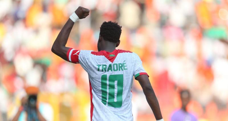  - CAN : L'ancien lyonnais Bertrand Traoré, donne la victoire au Burkina Faso, contre la Mauritanie