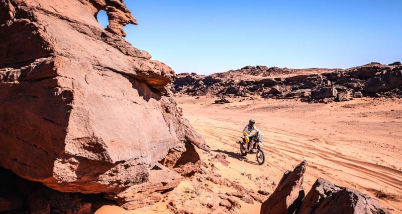  - Dakar - Adrien Van Beveren focalisé sur son objectif