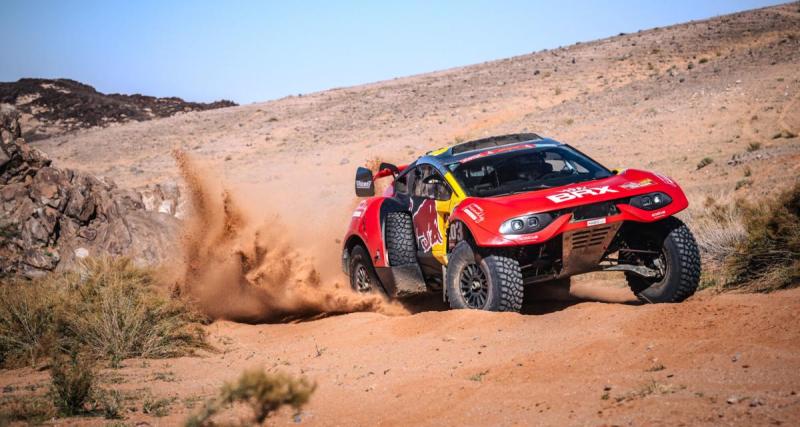  - Dakar - Malgré un triangle cassé, Sébastien Loeb parvient à repartir !