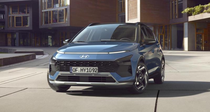  - Hyundai Bayon restylé : un design plus proche du nouveau Kona