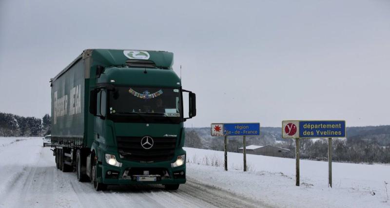  - Neige et verglas : une nouvelle région touchée, restrictions de circulation en place