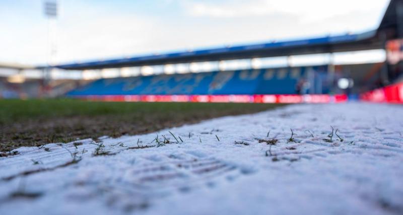  - National 2 : un match de la 14e journée arrêté à la pause à cause du terrain