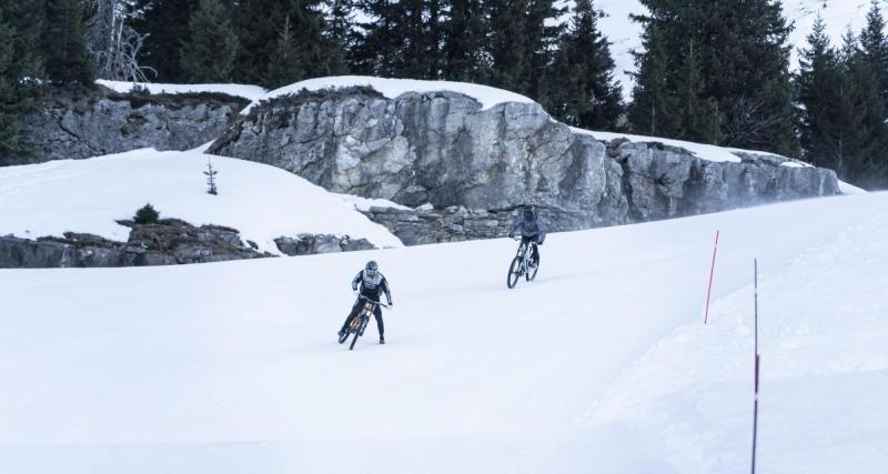  - Le Snowbike à la fête dans les Portes du Soleil